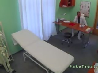 Attractive Patient Fucked In Waiting Room In Fake Hospital