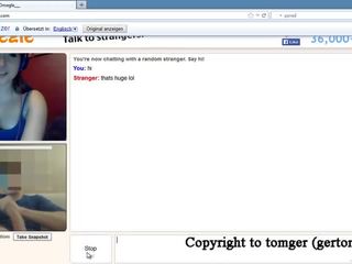 Omegle ogromny ukłucie reaction - stupendous pani 5