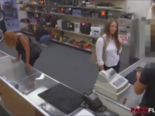Big Butt Amateur diva Fucked By Pawn Man At The Pawnshop