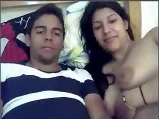 Cam No sound: Fresh Indian Teen Couple