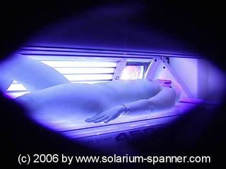 Solarium podglądanie spannt im solarium