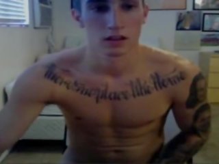 Perky Tattooed Hunk- Part2 on GayBoysCam.com