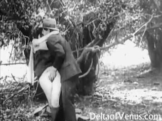 Čurat: antický dospělý film 1910s - a volný jízda