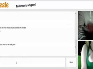 Hebben plezier op omegle babbelen met groot natuurlijk tieten