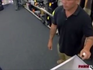 Magnificent Big Boobs Cuban Chick Pussy Screwed At The Pawnshop