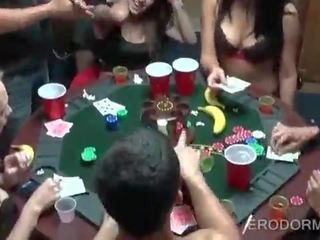 Sex film poker game at college dorm room party