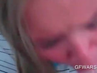 Pov blondynka eks-dziewczyna usta pieprzenie gigantyczne napalone kutas