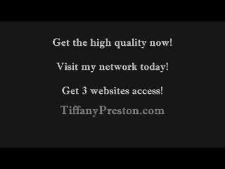 טיפאני preston ראשון בליעה ב tiffanypreston.com וידאו