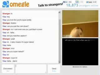 Smashing married chick plays with tits on omegle