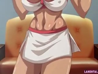 Suur titted hentai blondie pumbatakse sügav pärit taga