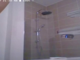 Preggo deity pagkuha a dutsa sa webcam