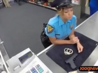 Lassie Police Officer Gets Her Pussy Fucked By Pawnkeeper