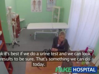 Charming Novakova gets cured by doctors cock