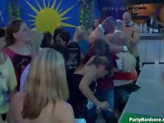 Leaking pussy on the dance floor