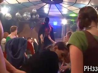 Alluring party adult clip