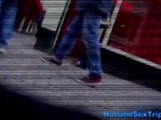 Real Dutch call girl Sucks And Tugs