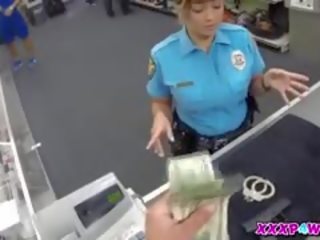 Policewoman a ju firearm