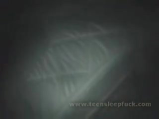 Teen sleeping darling rubbed