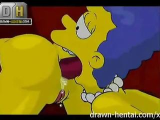 Simpsons xxx video - Threesome