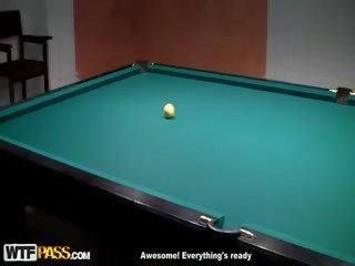 선택 올라 엉덩이 씨발 에 billiard 테이블