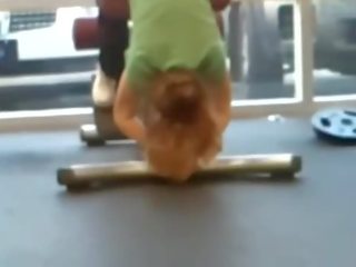 So groovy Mom Boobs At Gym