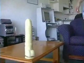 Asian sweetheart Anal Dildo